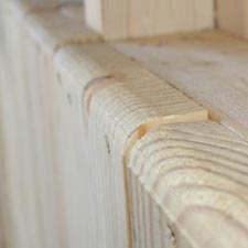 Hand-Routered Edges
