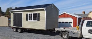 (Building #029) 12x20x8 Vinyl Carriage House