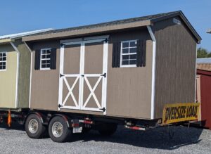 (Building #001) 8x14 Carriage House