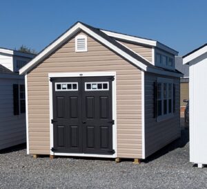 (Building #069) 10x16 Vinyl Williamsburg Dormer